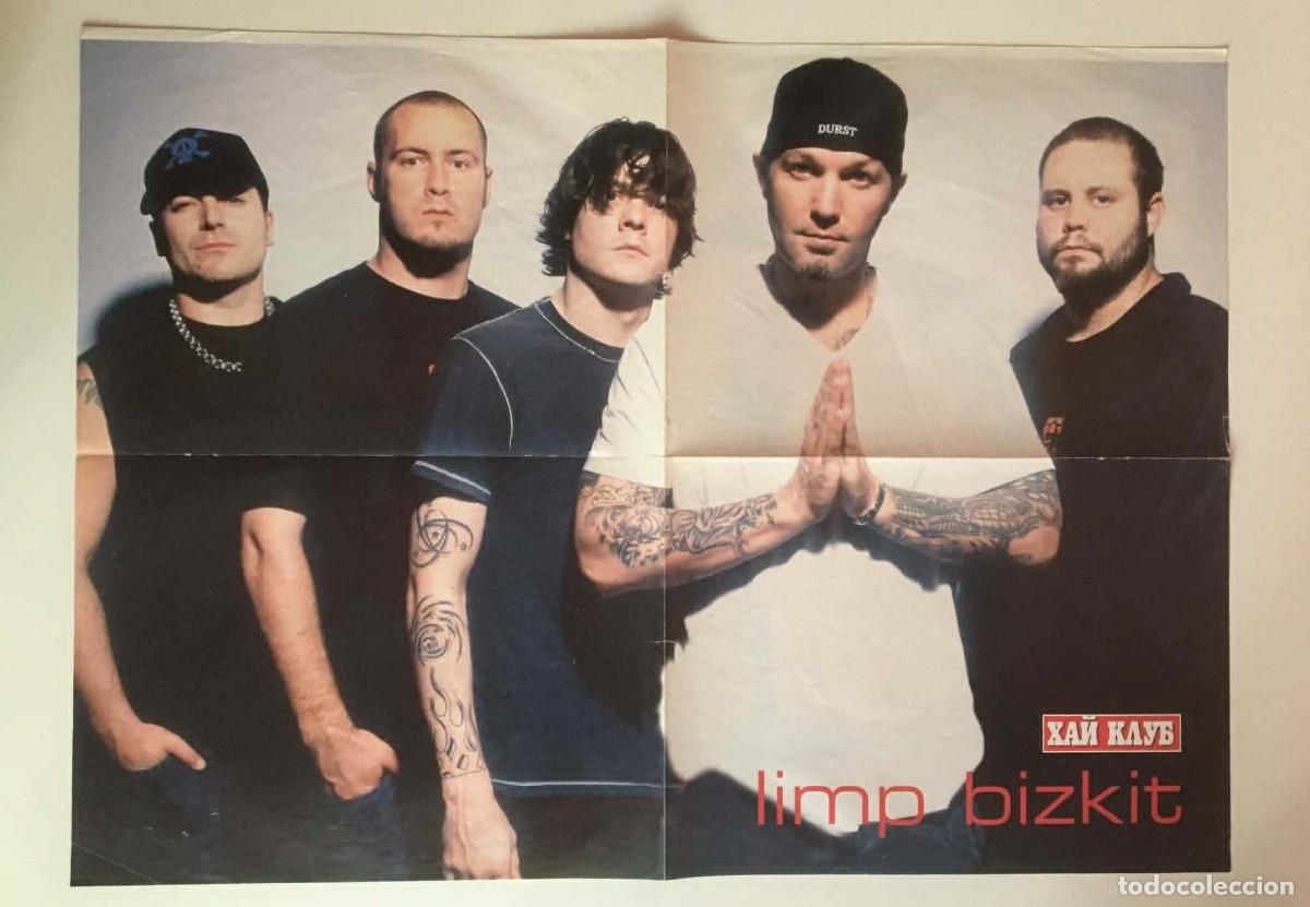 Carteles: Limp Bizkit / David Beckham Double-Sided Poster A2 &ndash; HiClub Magazine Bulgaria Music Football