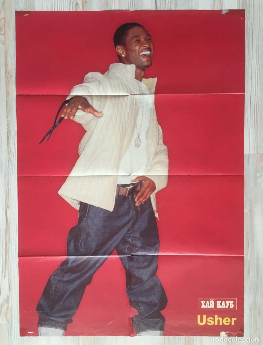 Carteles: Usher / Westlife Double-Sided Poster A1 - HiClub Magazine Bulgaria Pop Music