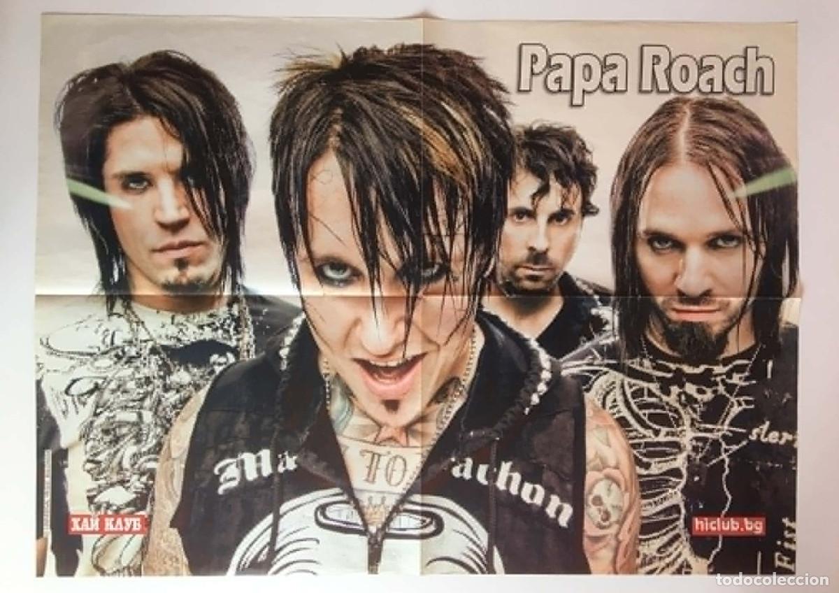 Carteles: Papa Roach / Chris Brown Double-Sided Poster A2 - HiClub Magazine Bulgaria Rock R&B Music