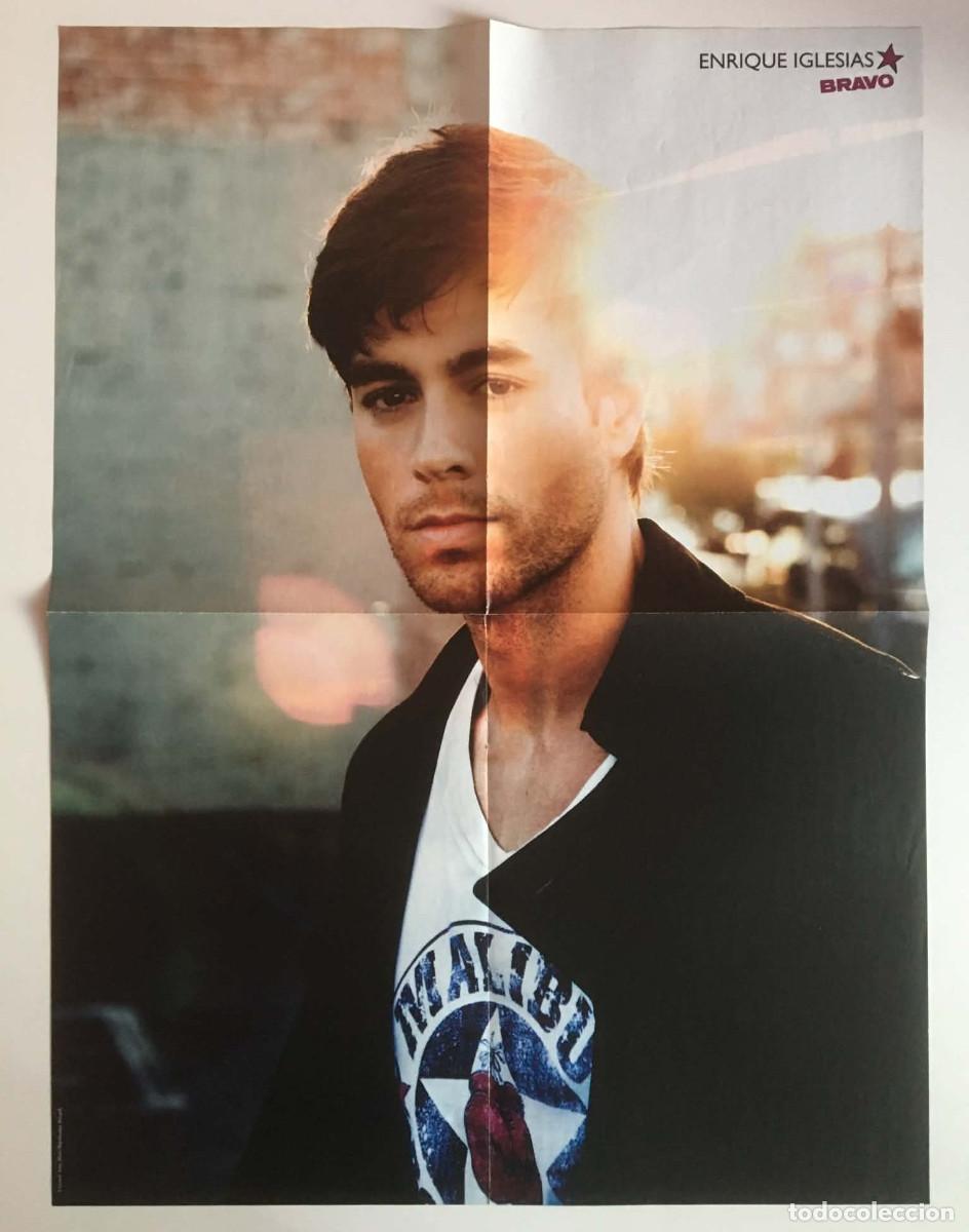 Carteles: Enrique Iglesias / Supernatural Double-Sided Poster A2 - Bravo Magazine Bulgaria TV Show Pop Music
