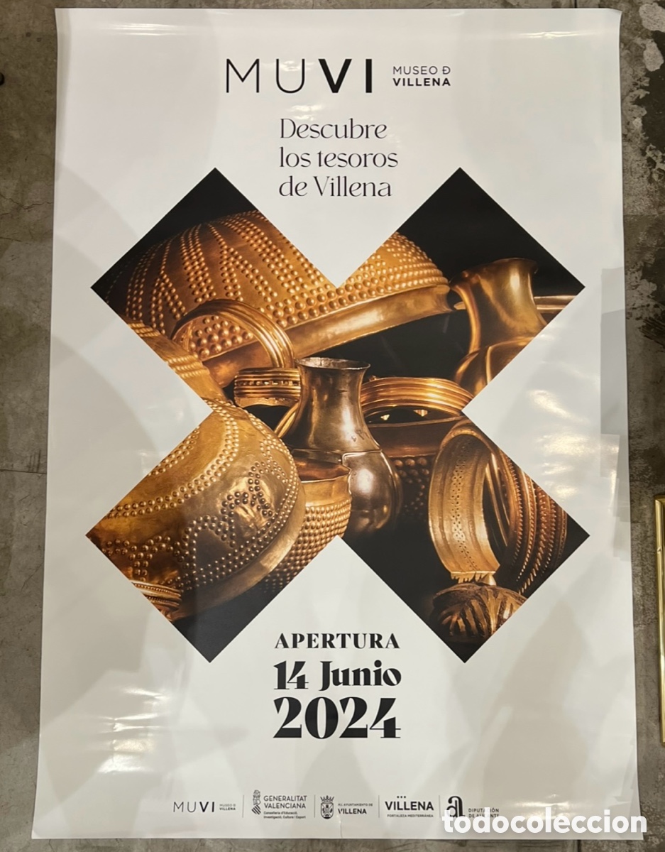 Carteles: Cartel. MUVI. Museo de Villena. Alicante. 2024.