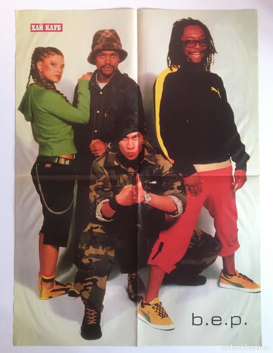 Carteles: The Black Eyed Peas / JC Chasez 'NSYNC Double-Sided Vintage Poster A2 - HiClub Magazine Bulgaria