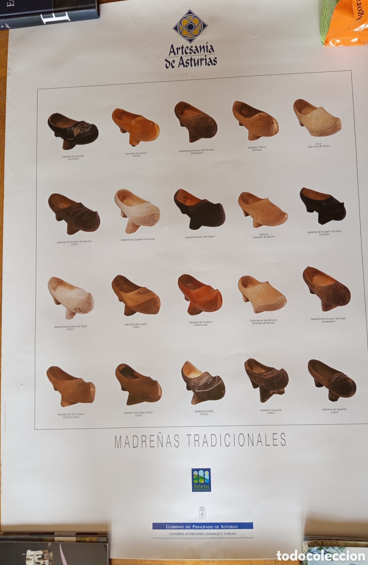 Cartazes: CARTEL ARTESAN&Iacute;A ASTURIAS MADRE&Ntilde;AS