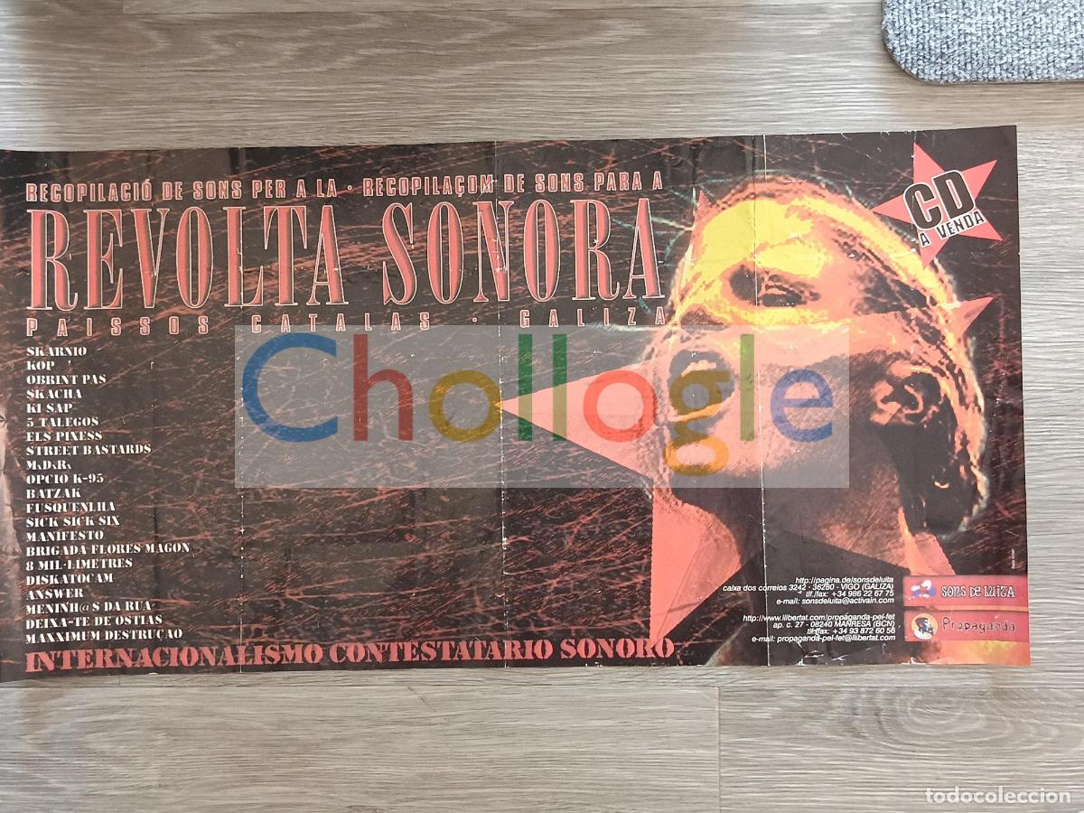 Cartazes: Cartel Revolta Sonora Obrint Pas Internacionalismo sonoro