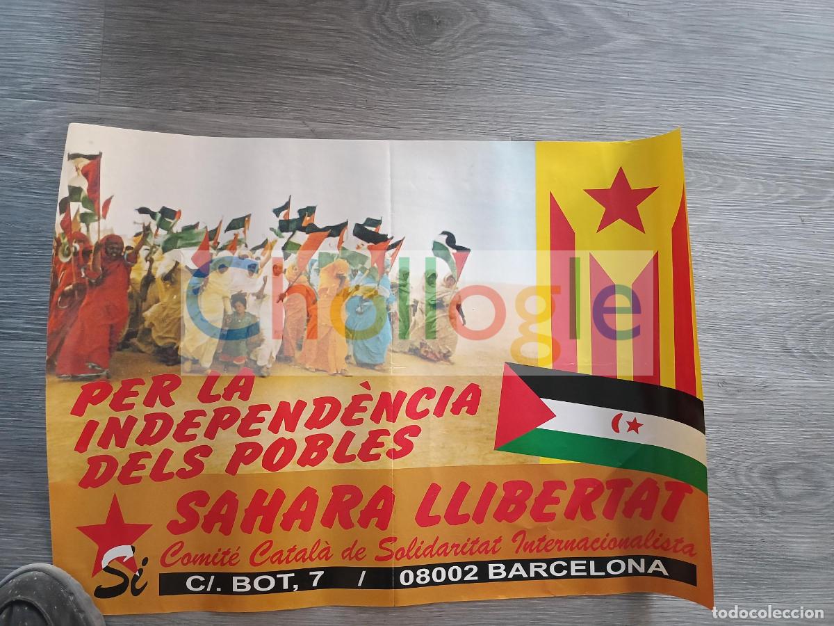 Cartazes: Cartell Independencia Sahara Llibertat