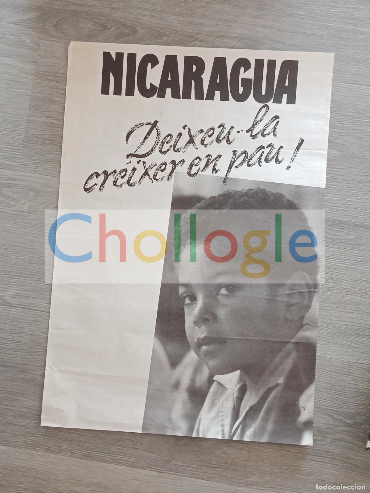 Cartazes: Cartel Nicaragua deixa-la creixer en pau