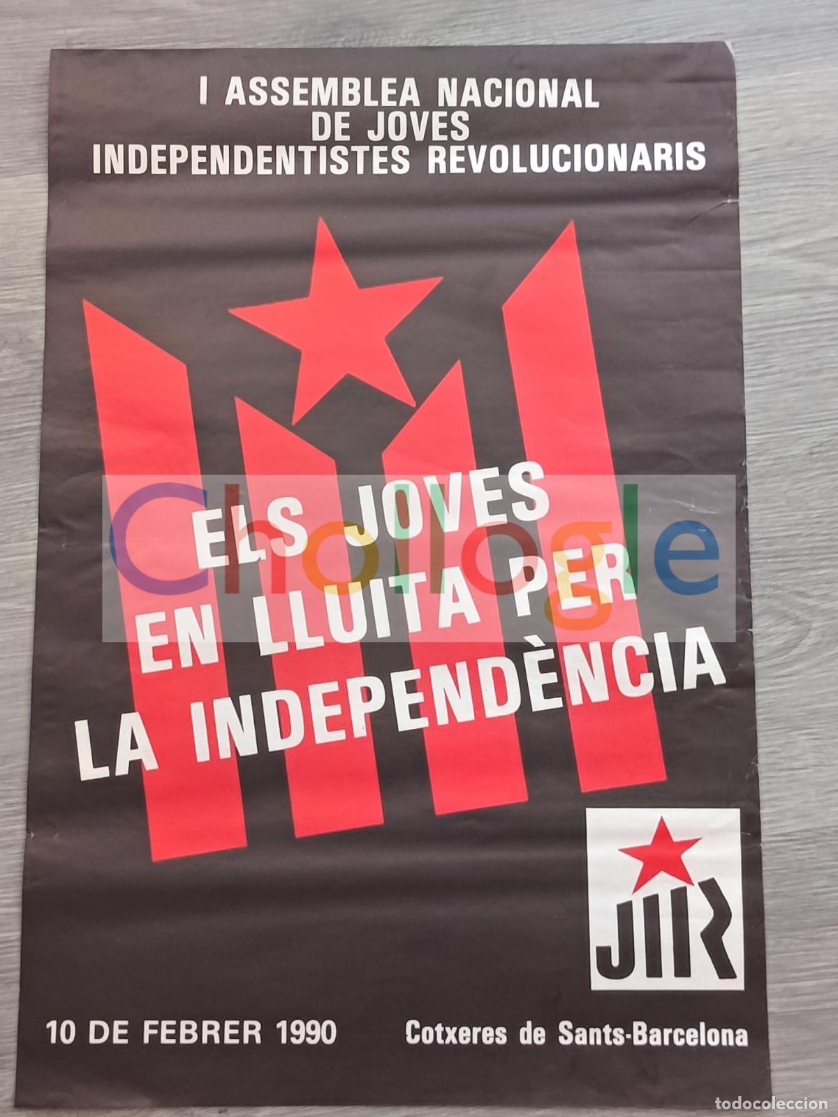 Carteles: Cartel JIR els joves independencia