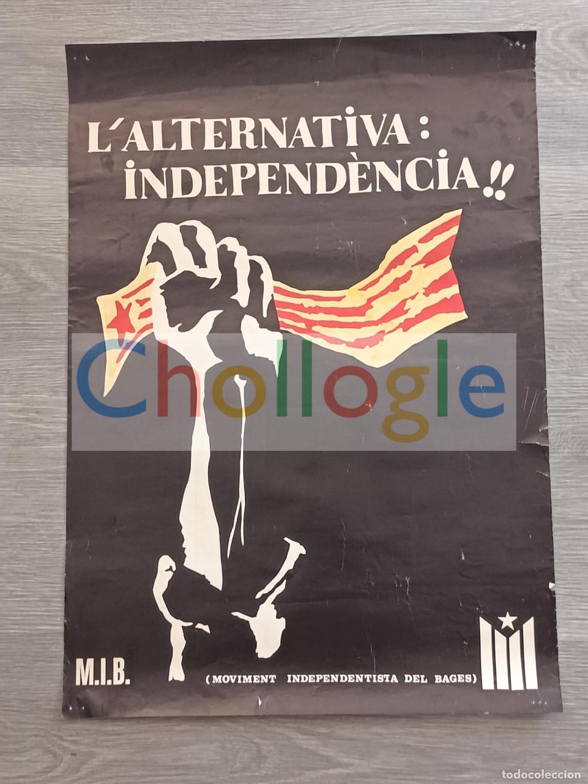 Carteles: Cartel Alternativa Independencia Moviment Independentista del Bages