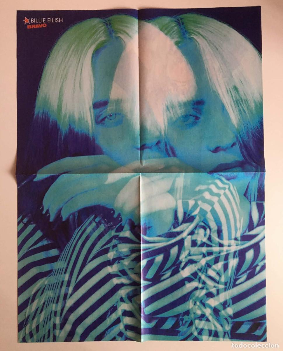 Carteles: Billie Eilish / Maggi Official Double-Sided Poster A2 - Bravo Magazine Bulgaria Music Pin-up