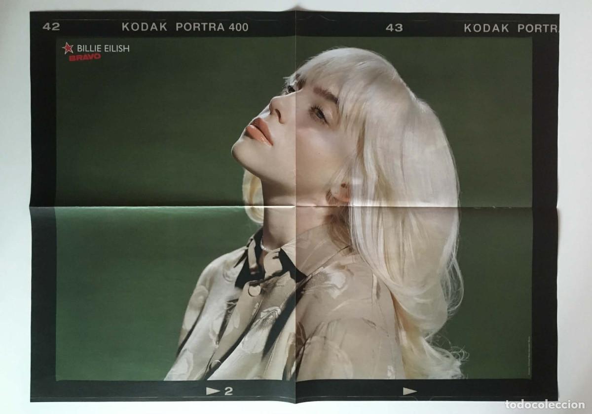 Carteles: Billie Eilish / TXT Tomorrow X Together K-Pop Double-Sided Poster A2 Bravo Magazine Bulgaria Music