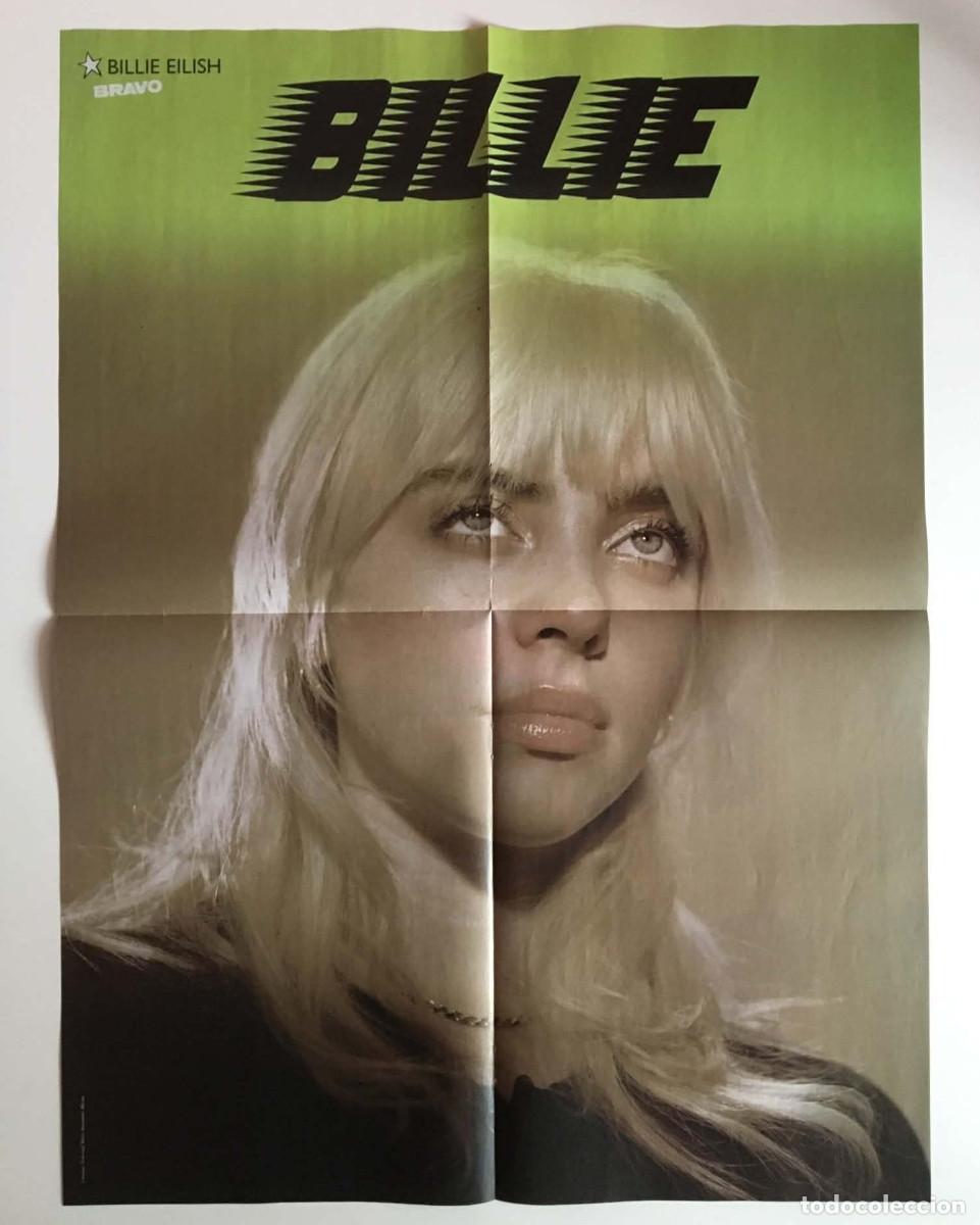 Carteles: Billie Eilish / Enhypen K-Pop Double-Sided Poster A2 - Bravo Magazine Bulgaria Music Pin-up