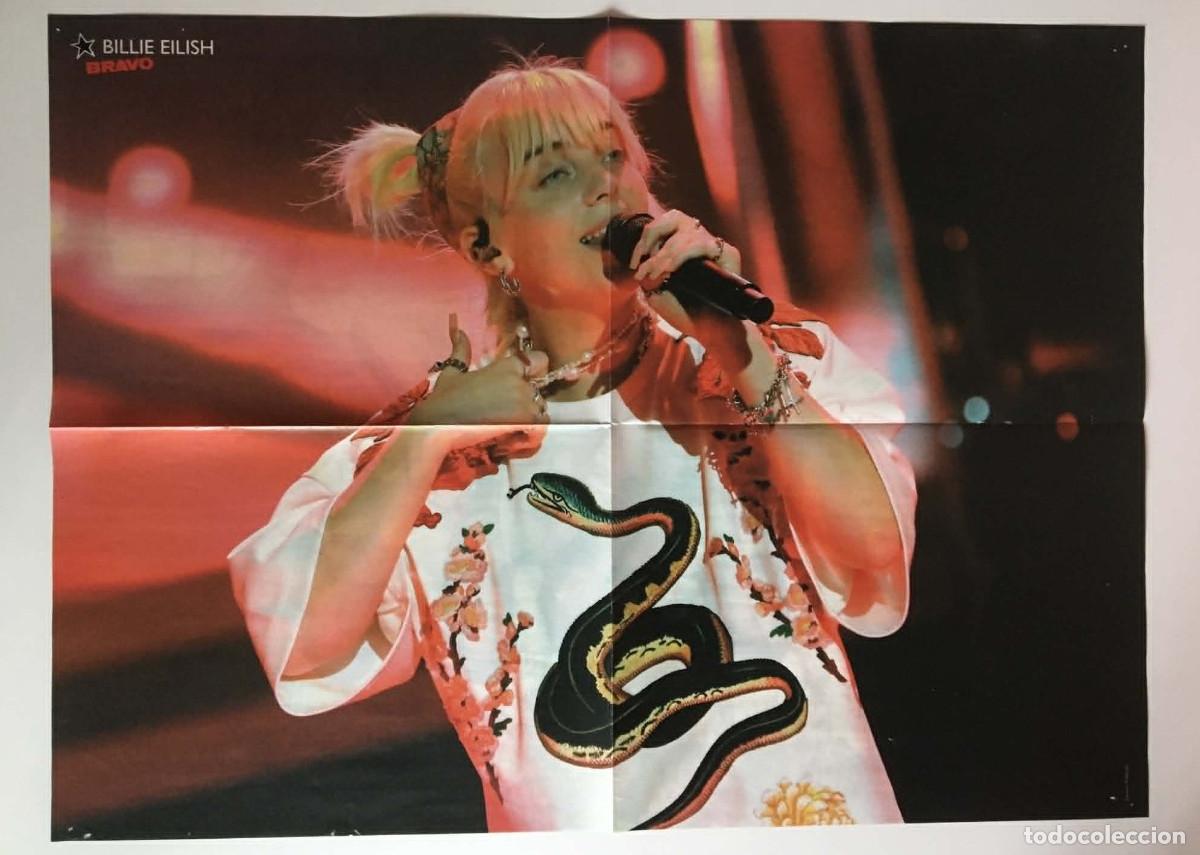 Carteles: Billie Eilish / Twice K-Pop Double-Sided Poster A2 - Bravo Magazine Bulgaria Music Pin-up