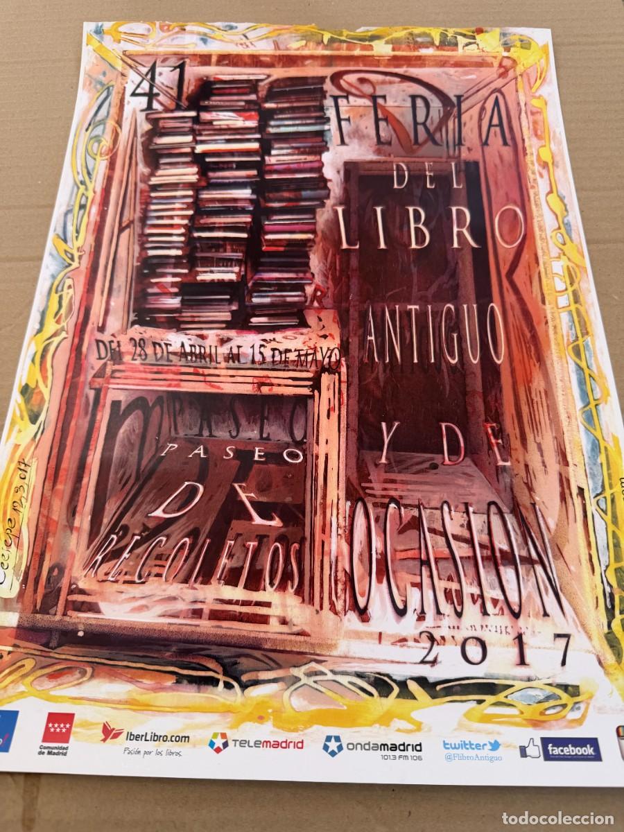 Carteles: S1- CARTEL DE LA 41 FERIA DE EL LIBRO ANTIGUO Y DE OCASION DEL 2.017