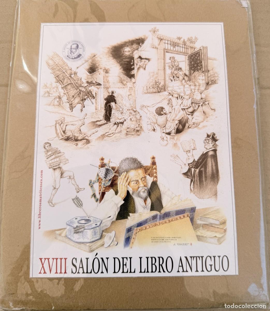 Carteles: S1- CARTEL DEL XVIII SALON DEL LIBRO ANTIGUO