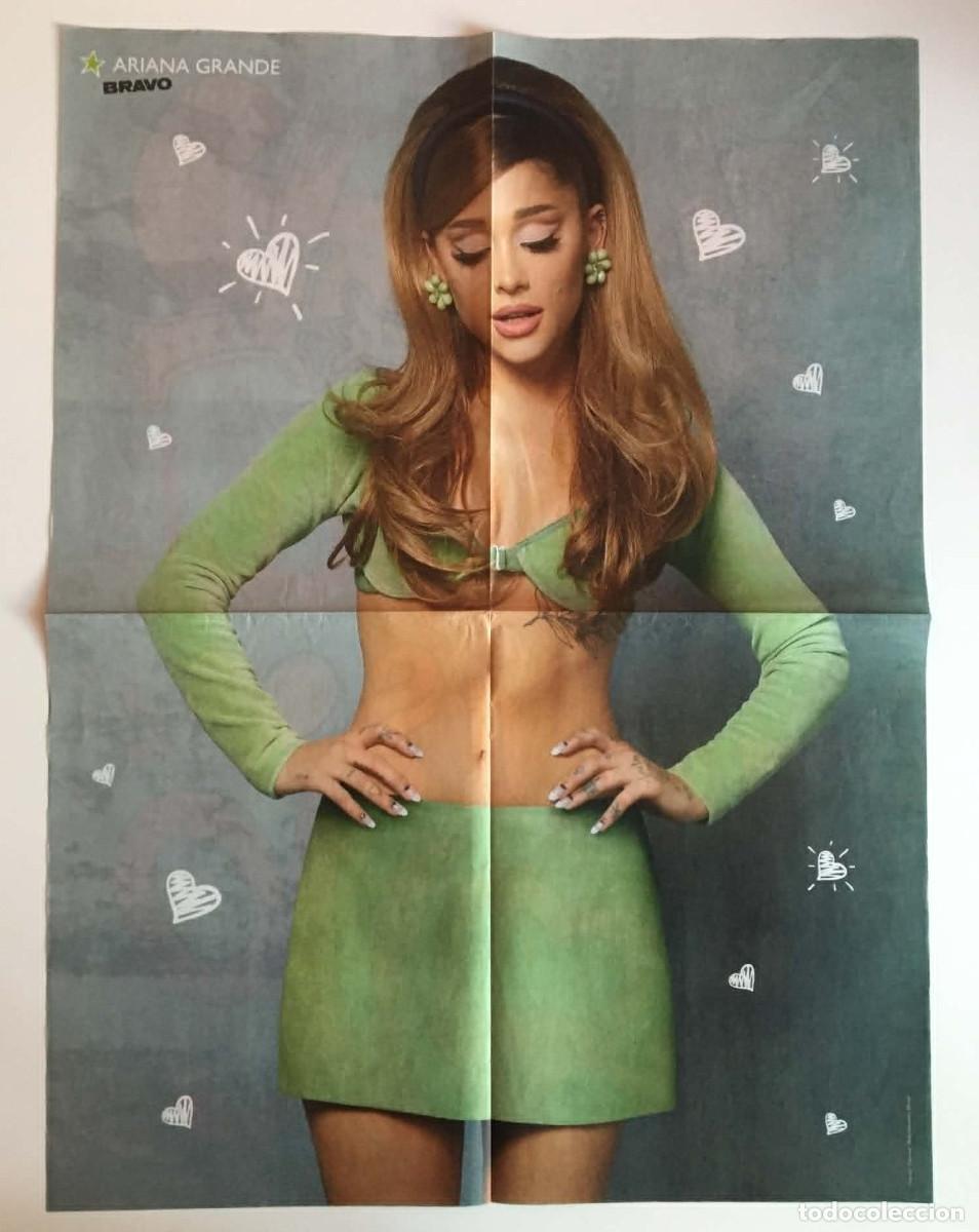 Carteles: Ariana Grande / All You Need Is Love Typography Large Poster A2 - Bravo Magazine Bulgaria Music