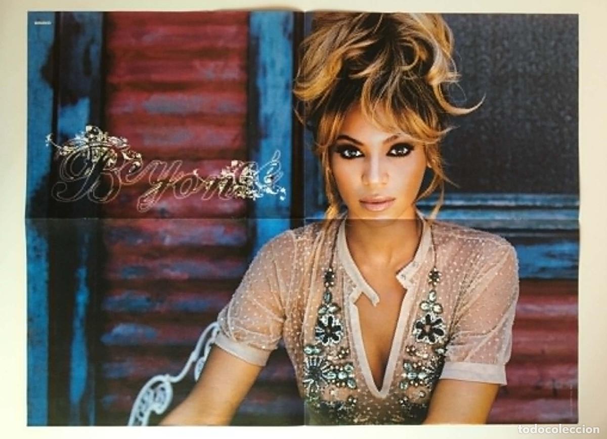 Carteles: Beyonc&eacute; / Leonardo DiCaprio Undercover Double-Sided Large Poster A2 &ndash; Bravo Magazine Bulgaria Music