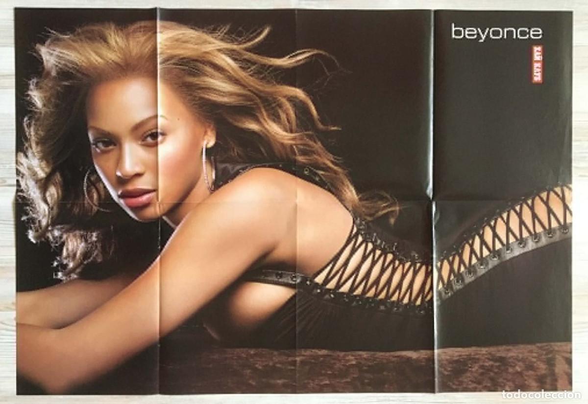 Carteles: Beyonce / Robinho Brazil Huge Double-Sided Vintage A1 Mega Poster - HiClub Magazine Bulgaria Music