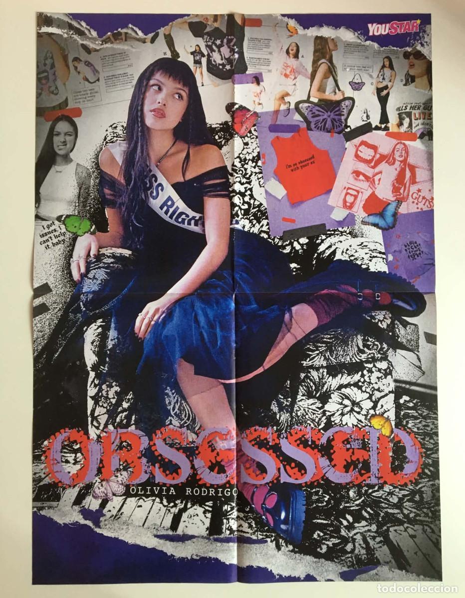 Carteles: Olivia Rodrigo Obsessed / Slimane Original Double-Sided A2 Poster - YouStar Magazine France Music