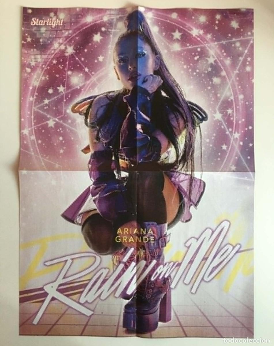 Carteles: Ariana Grande Rain on Me / Amir Original Double-Sided A2 Poster - Starlight Magazine France Music