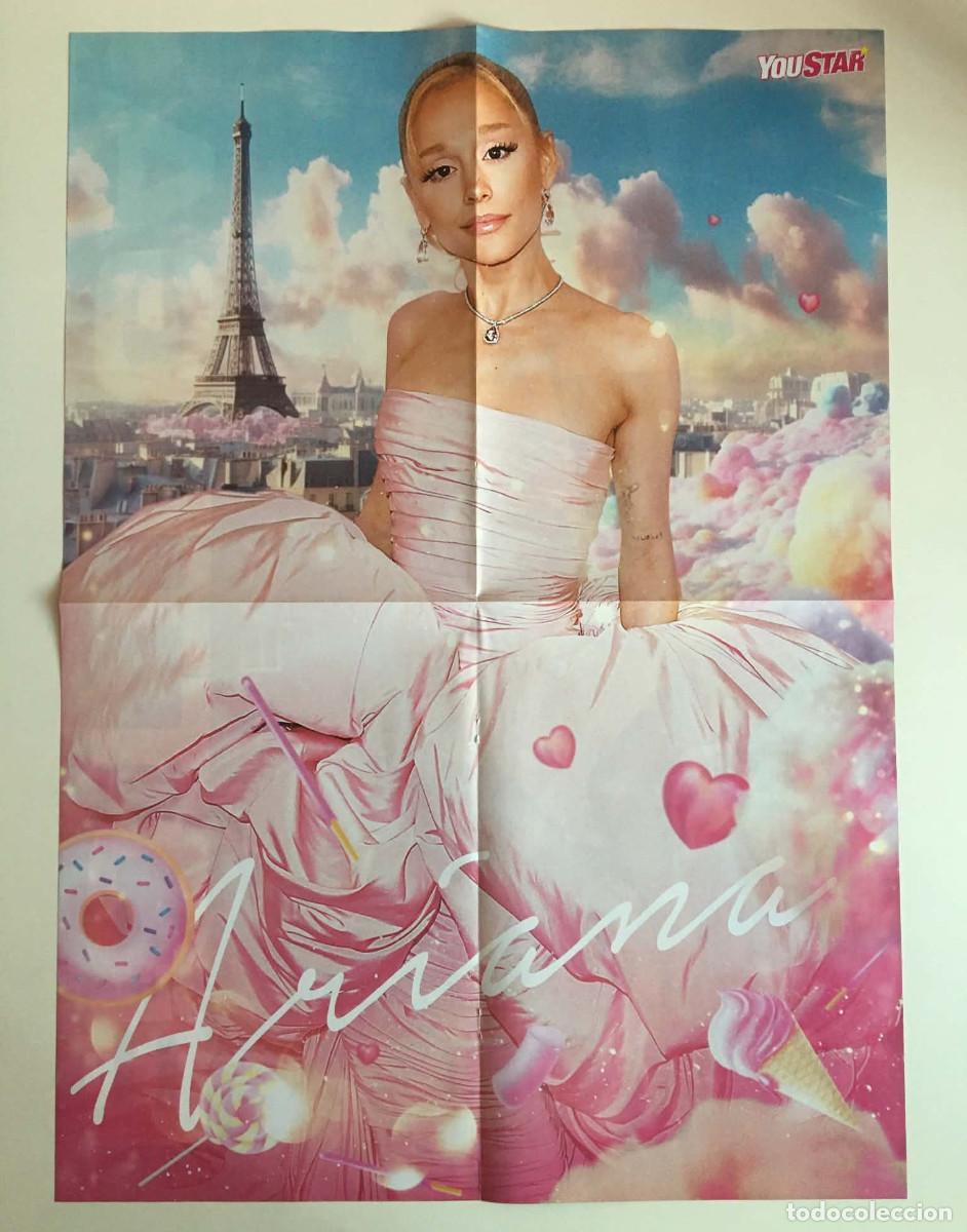 Carteles: Ariana Grande Wicked Paris Promo / Eva Bottega Double-Sided A2 Poster YouStar Magazine France Music