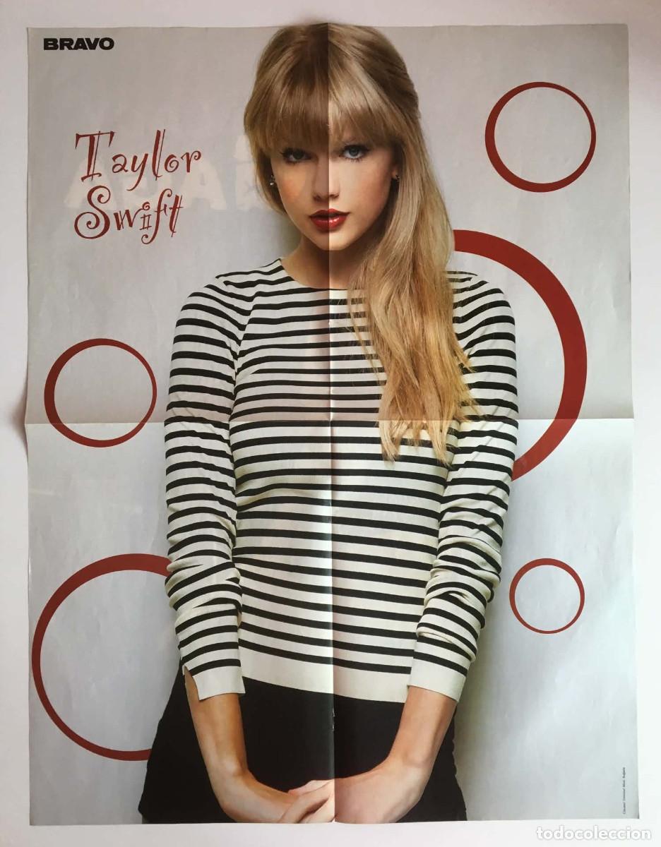 Plakate: aylor Swift / Lady Gaga Official Double-Sided Poster A2 - Bravo Magazine Bulgaria Music Pop