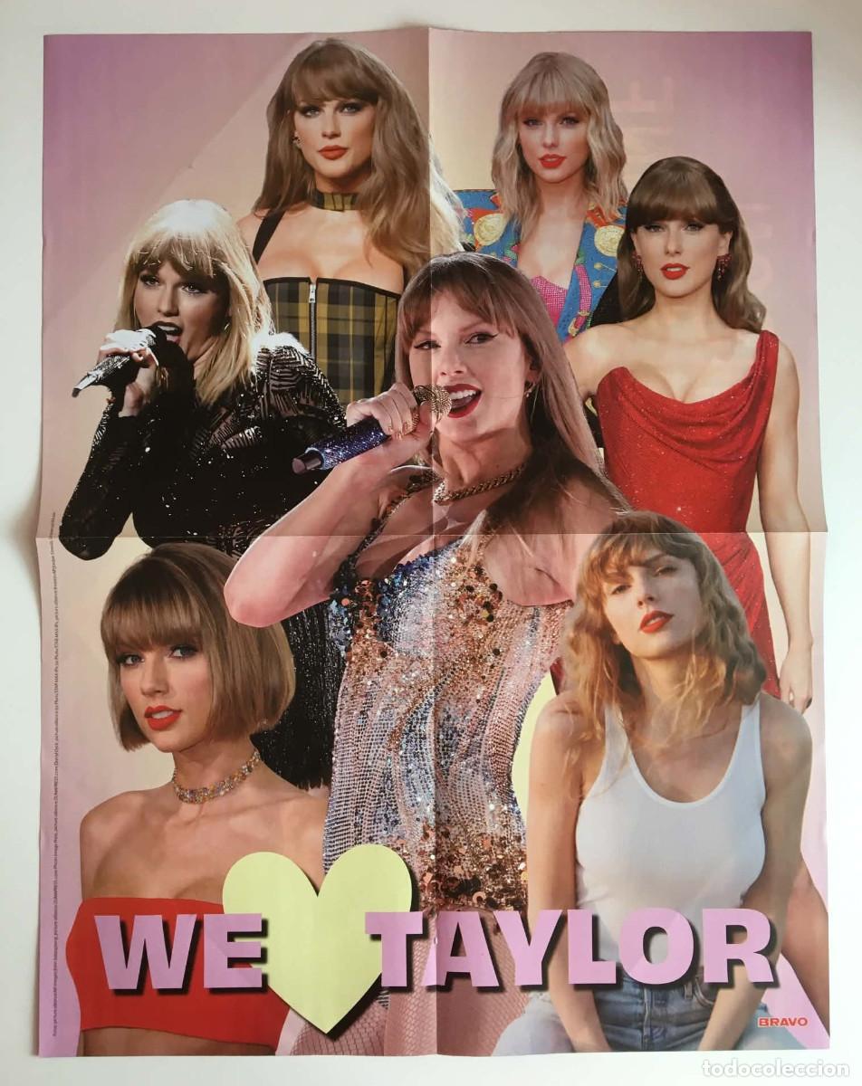 Carteles: Taylor Swift Megamix Eras Tour / Benson Boone Double-Sided Mega Poster A2 - Bravo Magazine Germany