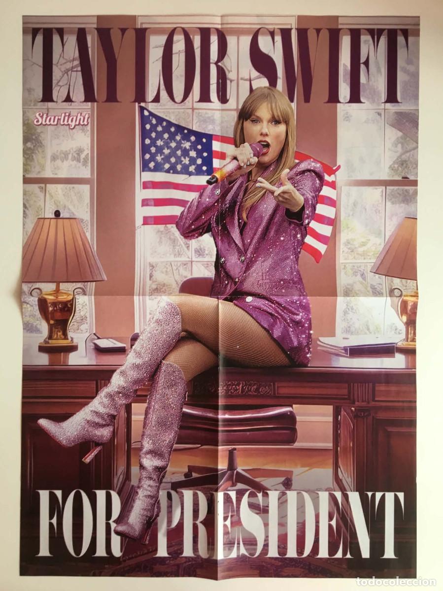 Carteles: Taylor Swift For President / Soprano Double-Sided Mega Poster A2 - Starlight Magazine France Music