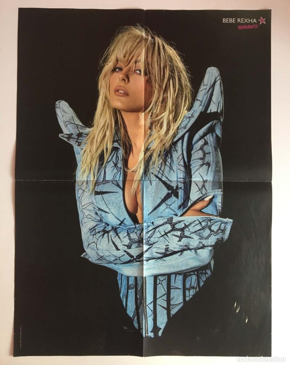 Carteles: Bebe Rexha / Shawn Mendes Double-Sided Mega Poster A2 - Bravo Magazine Bulgaria Music Pop