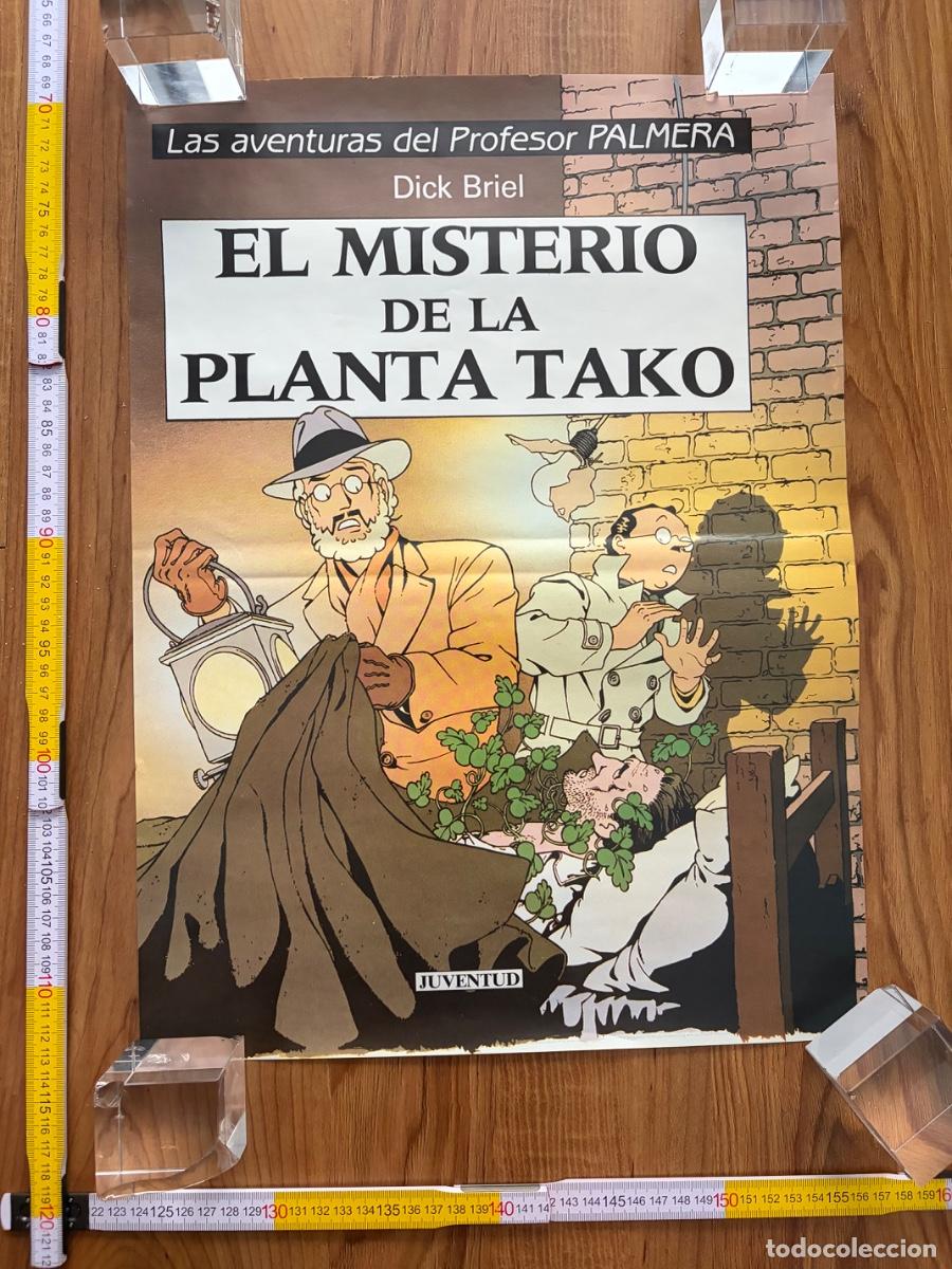 Carteles: Cartel poster original Misterio de la planta Tako Dick Briel Aventuras profesor Palmera