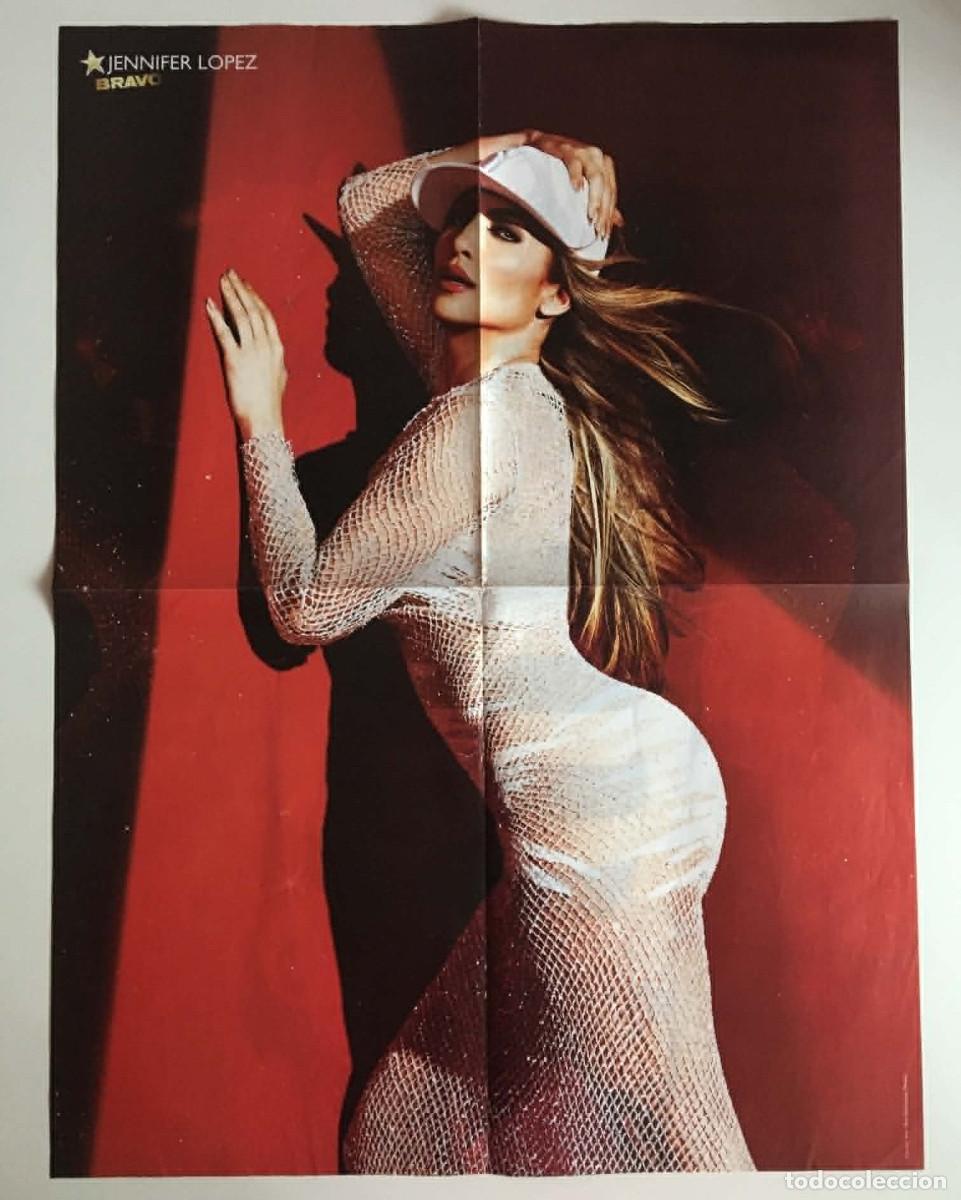 Carteles: Jennifer Lopez / Ellie Goulding Original Double-Sided Poster A3 - Bravo Magazine Bulgaria Music