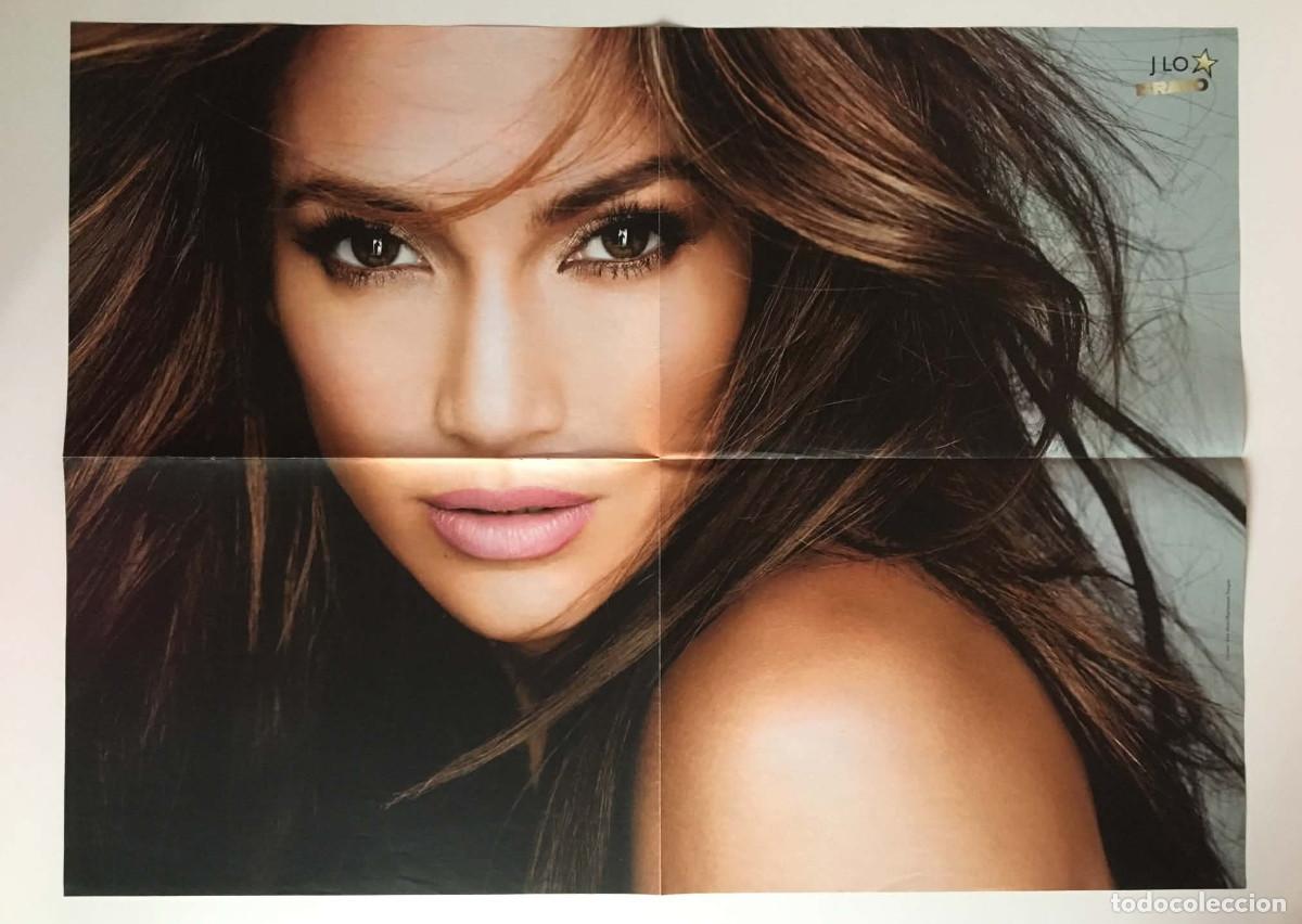 Carteles: Jennifer Lopez JLo / Emma Roberts Original Double-Sided Mega Poster A2 - Bravo Magazine Bulgaria