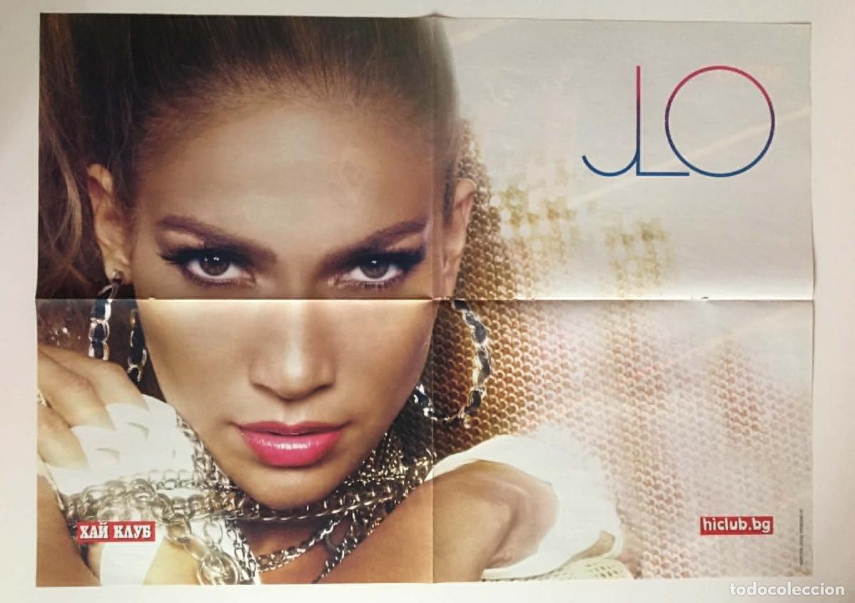 Carteles: Jennifer Lopez J.Lo / Ivet Lalova Original Double-Sided Mega Poster A2 - HiClub Magazine Bulgaria