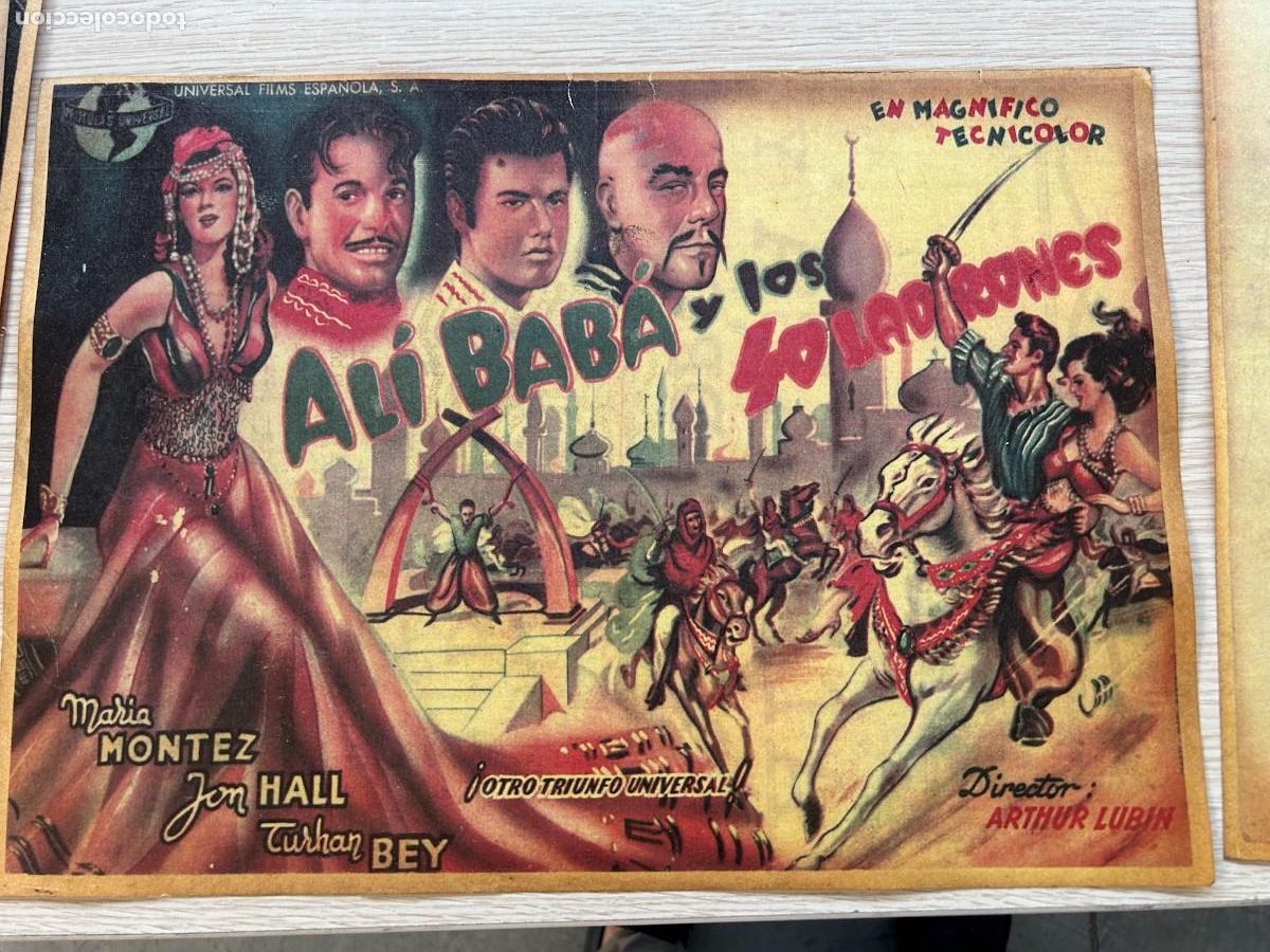 Carteles: ALI BABA Y LOS 40 LADRONES POSTER 42X30 COMO SE VE