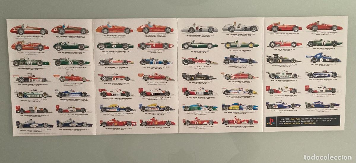 Carteles: POSTER, F1, F-1, FORMULA 1, TODOS LOS CAMPEONES, 1950-2003 , 83 cm X 28,5 cm