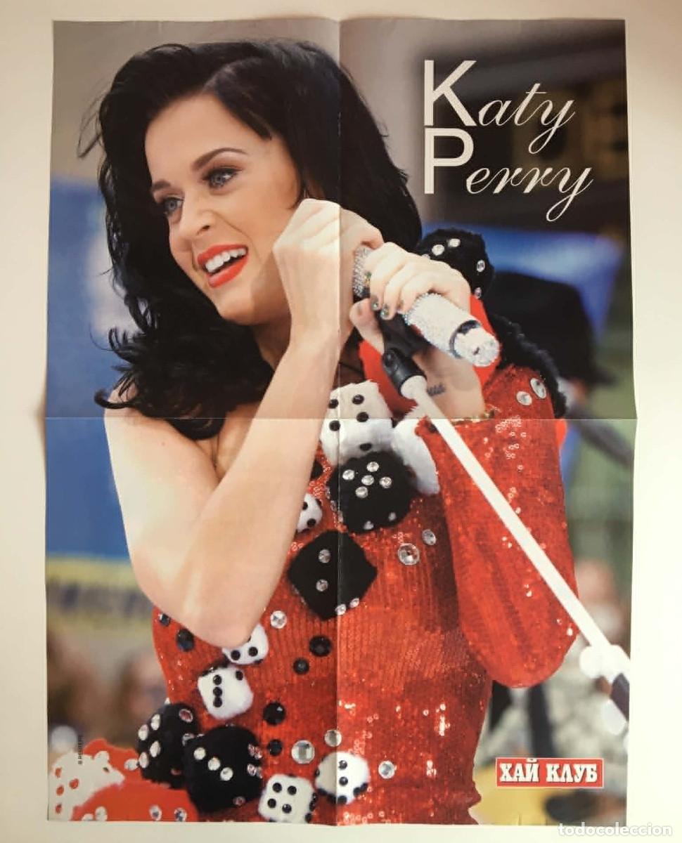 Carteles: Katy Perry / RBD Band Reunion Original Double-Sided Poster A2 - HiClub Magazine Bulgaria Music Rare