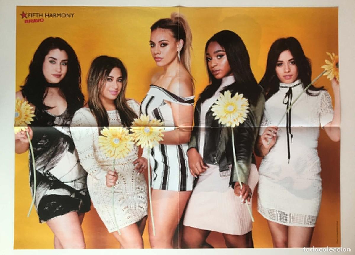 Carteles: Fifth Harmony / Kristian Kostov Original Double-Sided Mega Poster A2 - Bravo Magazine Bulgaria Music