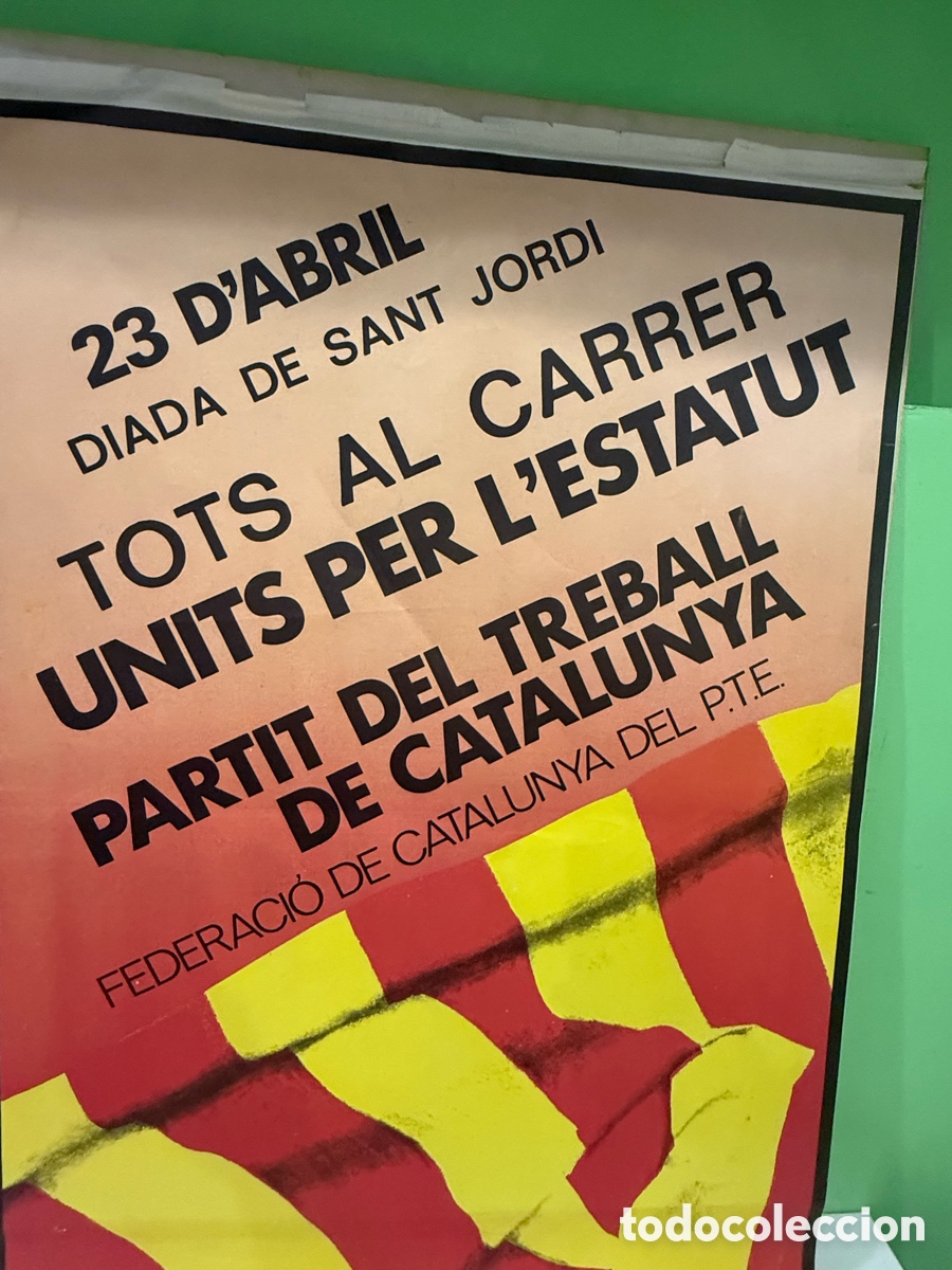 Carteles: Cartel Partit del treball de Catalunya - Foto 2