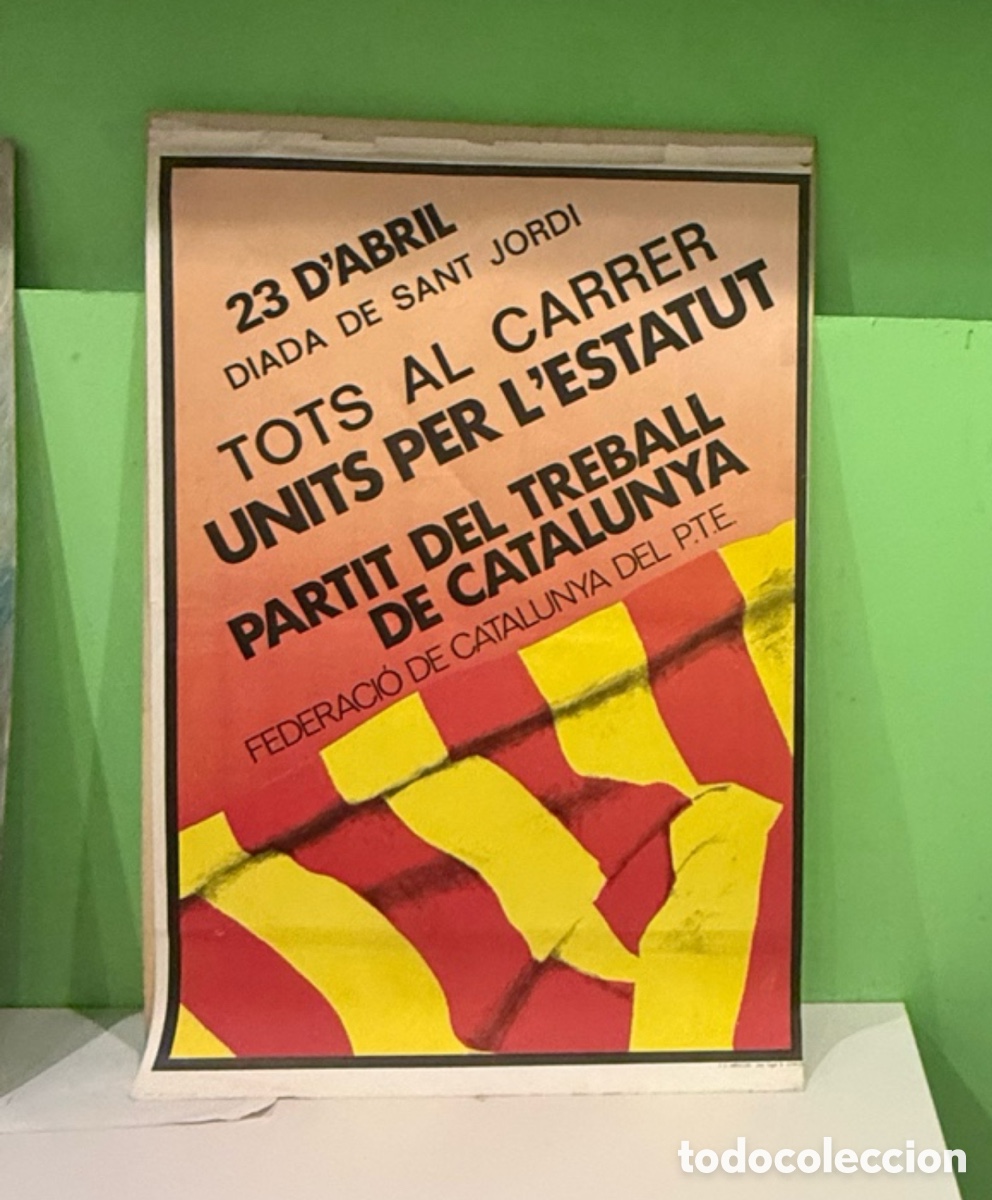 Carteles: Cartel Partit del treball de Catalunya