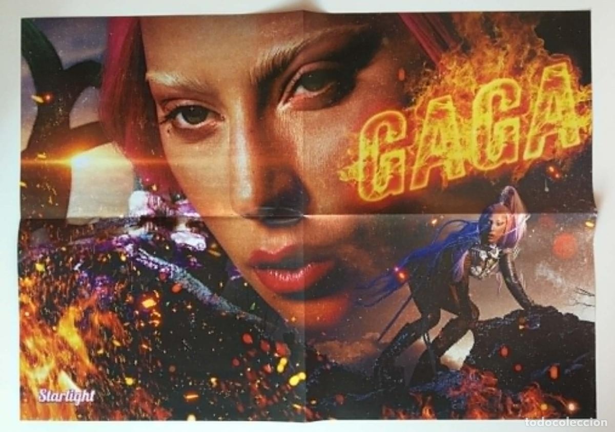 Carteles: Lady Gaga / Kendji Girac Double-Sided Mega Poster A2 - StarLight Magazine France Music Pop