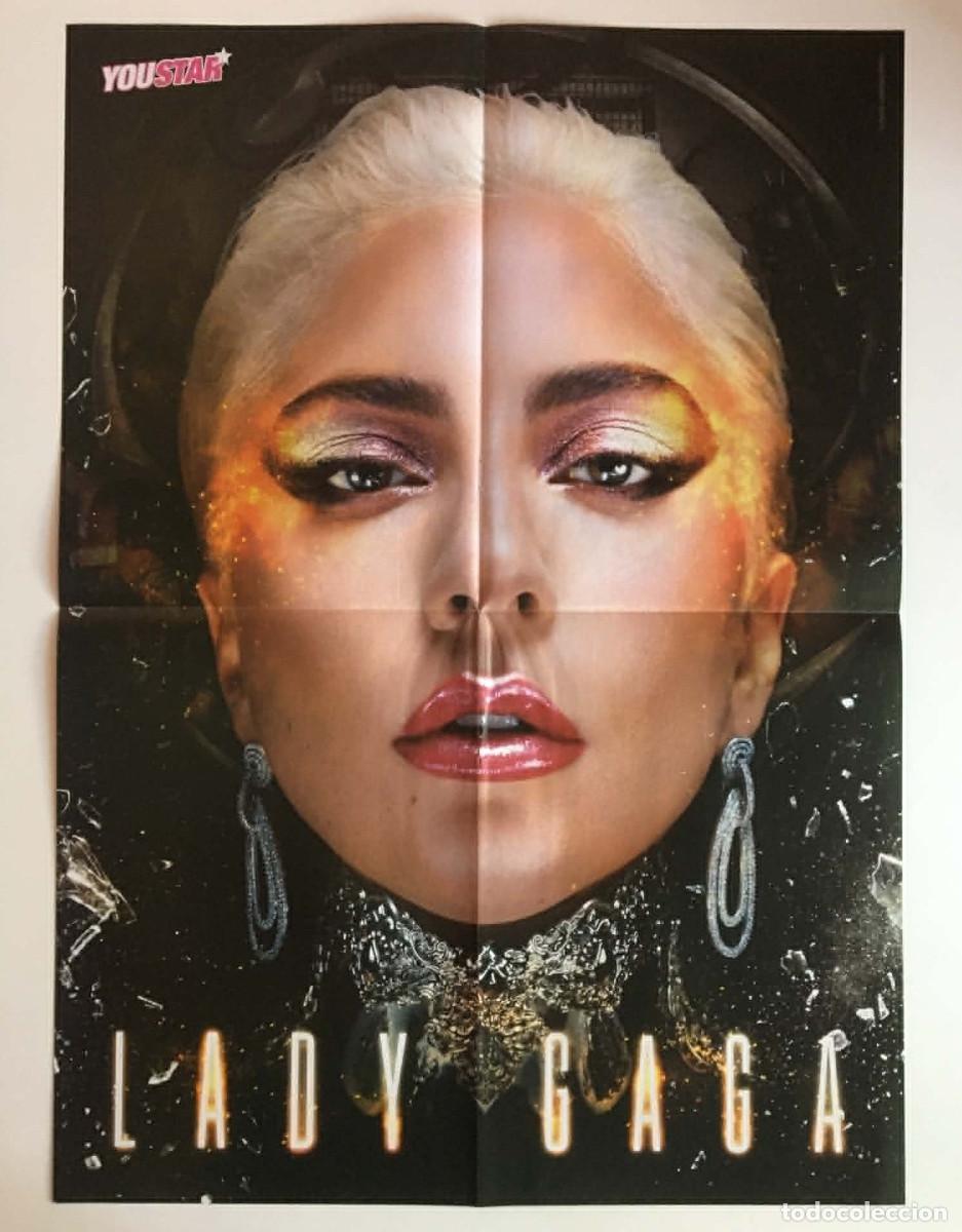 Carteles: Lady Gaga / Justin Bieber Super Fresh Original Double-Sided Mega Poster A2 - YouStar Magazine France