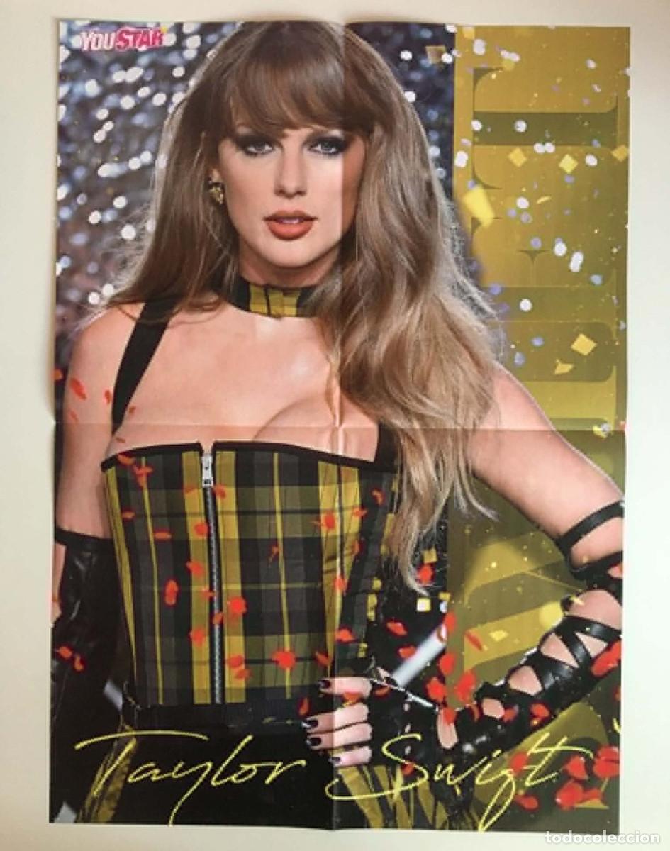 Carteles: Taylor Swift / Timoth&eacute;e Chalamet Double-Sided Mega Poster A2 - YouStar Magazine France Music Movie