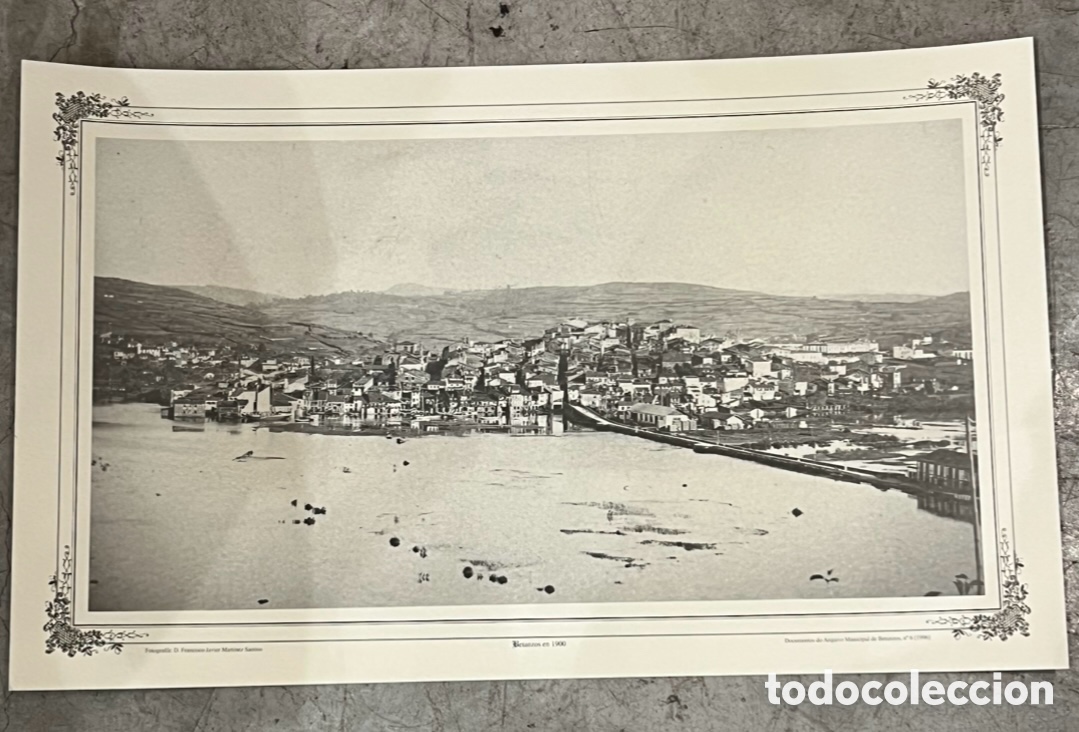 Carteles: Cartel. Reproducci&oacute;n de Fotograf&iacute;a. Betanzos en 1900. Coru&ntilde;a. 1996.