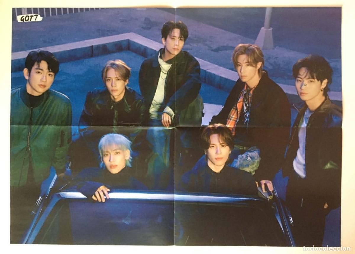 Carteles: GOT7 / Stray Kids dominATE Tour Paris Double-Sided French Magazine Mega Poster A2 Music K-Pop