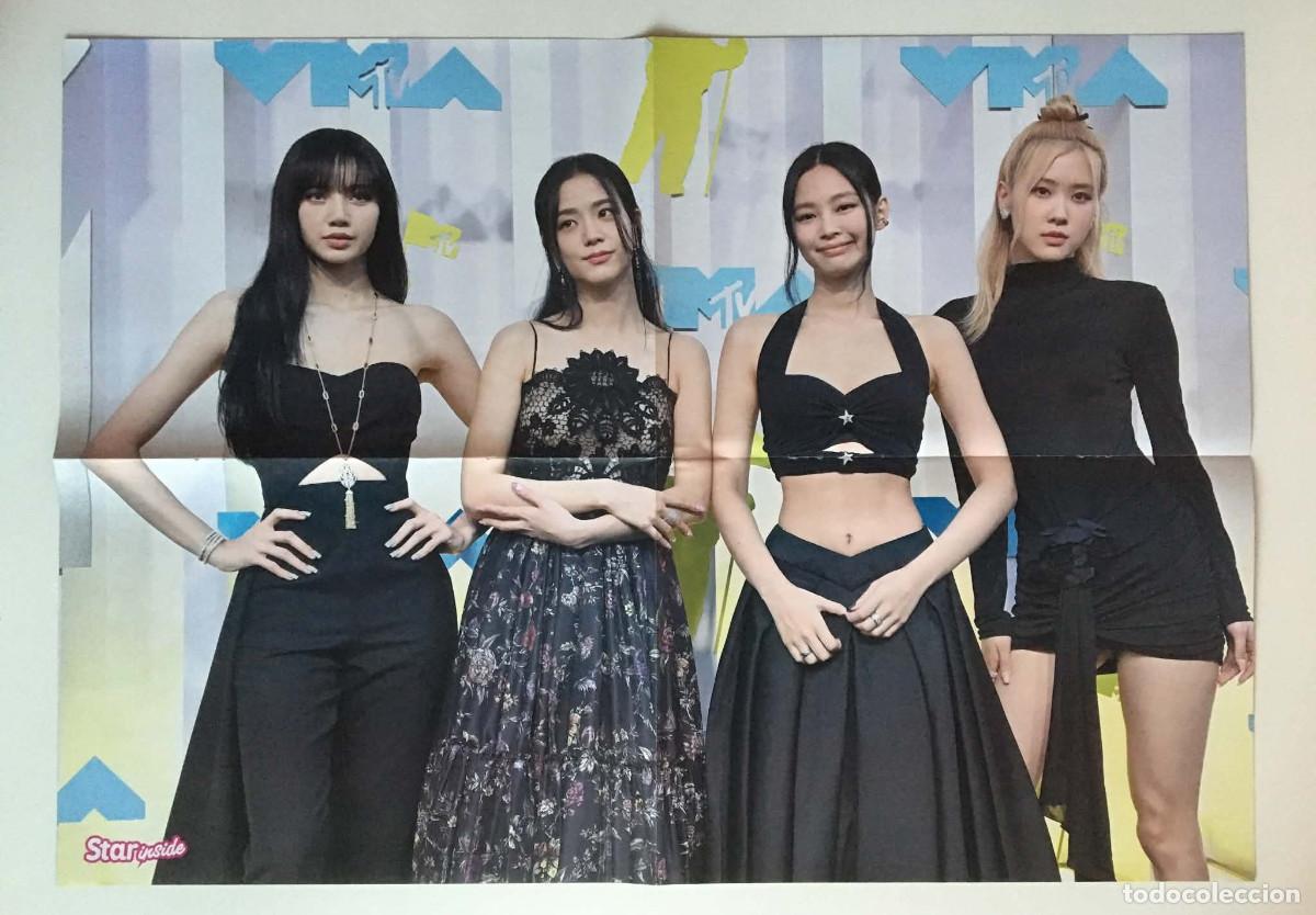 Carteles: BLACKPINK Rare Original Double-Sided Giant Poster A2 - Star Inside Magazine France Music K-Pop