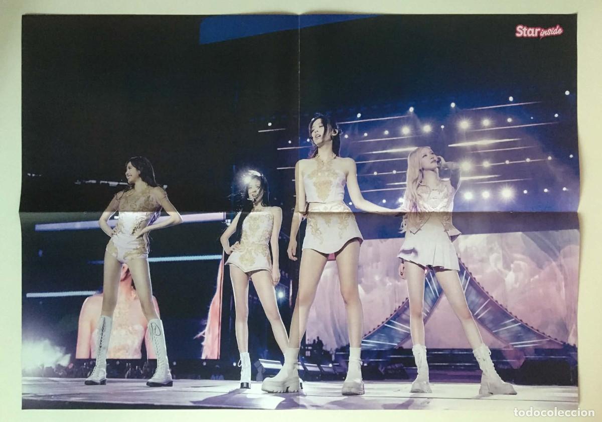 Carteles: BLACKPINK / Jisoo Rare Original Double-Sided Giant Poster A2 Star Inside Magazine France Music K-Pop