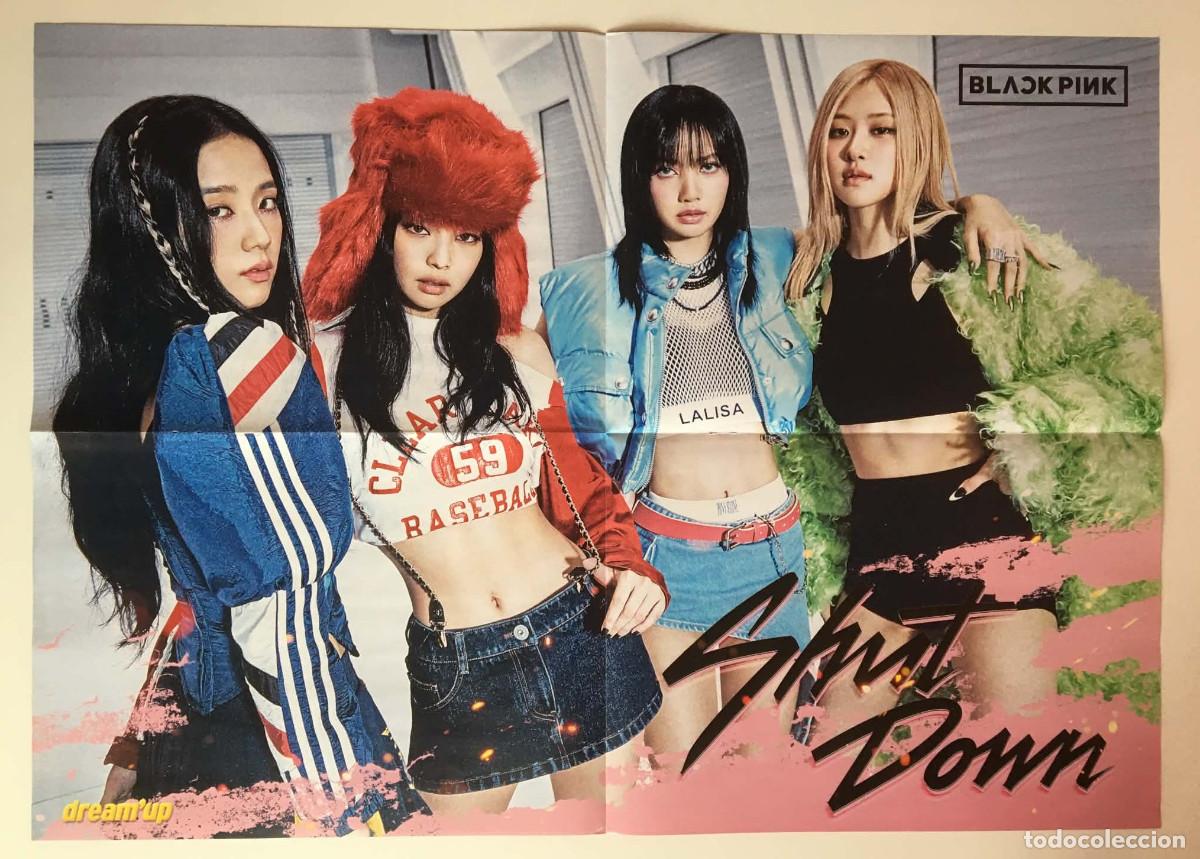 Carteles: BLACKPINK / Jenna Ortega Wednesday Giant Double-Sided Poster A2 - Dream'up Magazine France K-Pop TV
