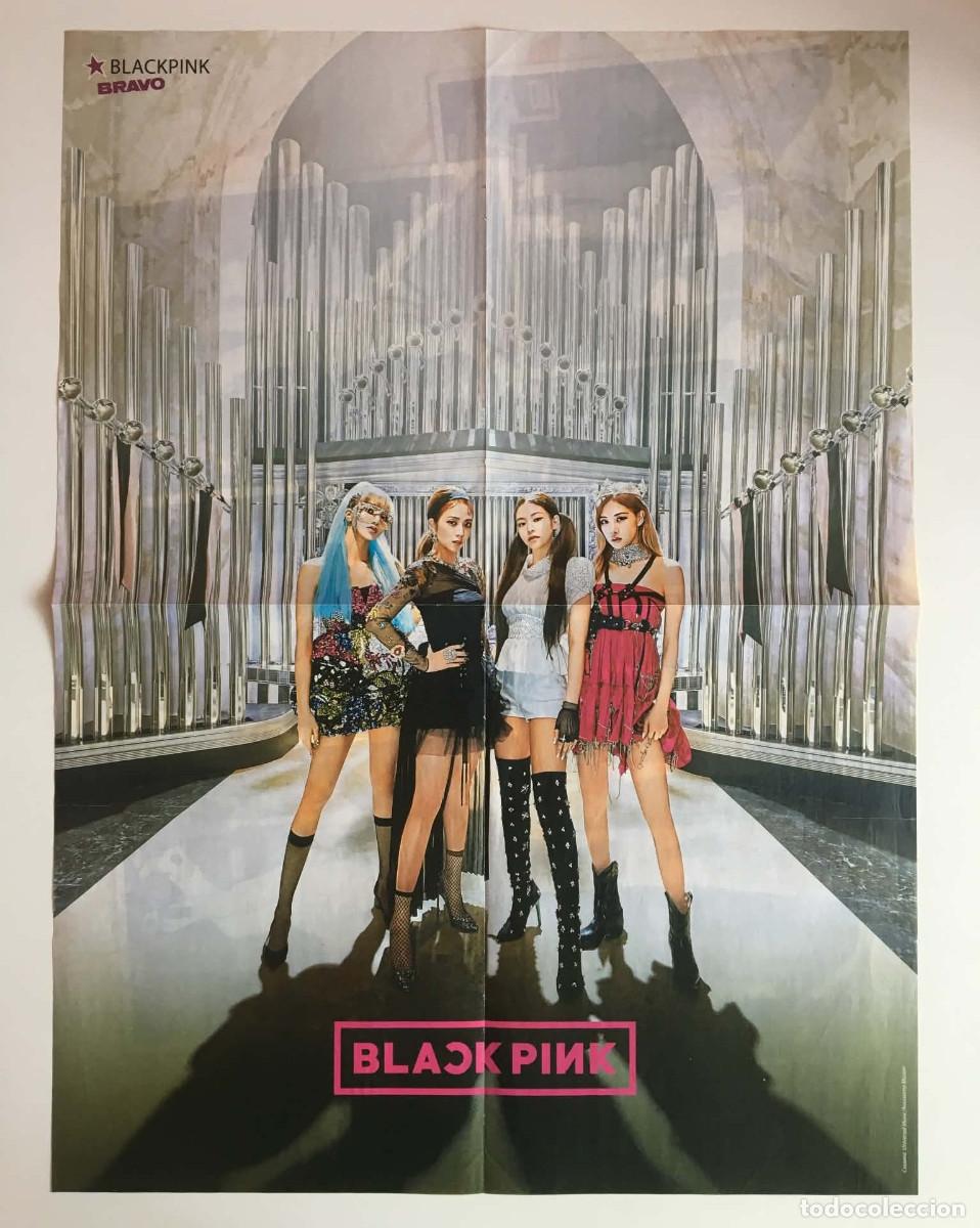 Carteles: BLACKPINK / BTS Original Mega Double-Sided Poster A2 - Bravo Magazine Bulgaria Music K-Pop