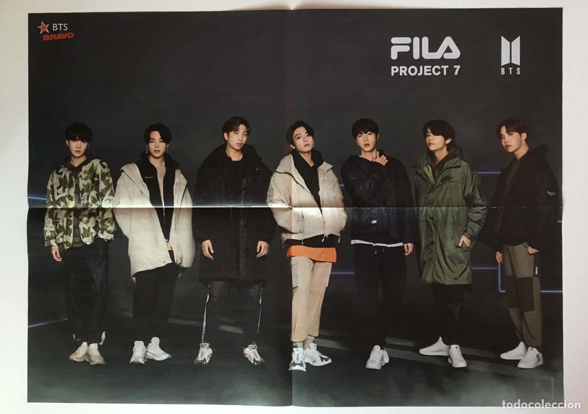 Carteles: BTS FILA Project 7 / Riverdale Original Mega Double-Sided Poster A2 Bravo Magazine Bulgaria K-Pop TV