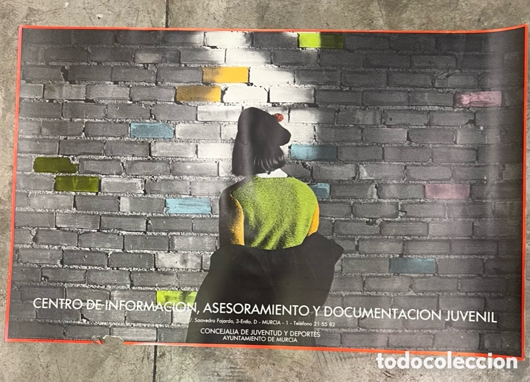 Carteles: Cartel. Centro de Informaci&oacute;n, Asesoramiento y Documentaci&oacute;n Juvenil. Murcia. 1984.