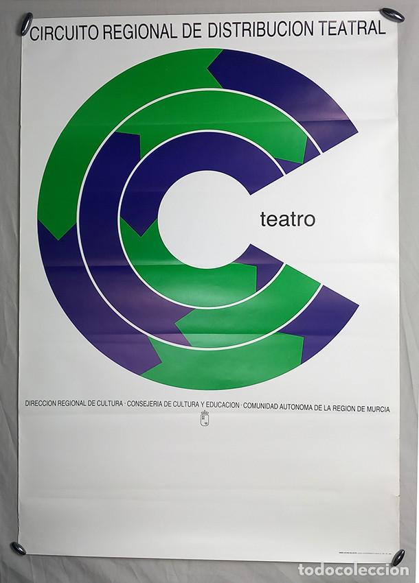 Carteles: Teatro _ Murcia, 1986. Dise&ntilde;o Antonio Ballester